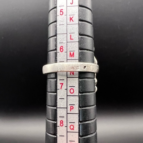 Native American Turquoise & Coral Inlay Turtle Ring - Picture 4 of 4